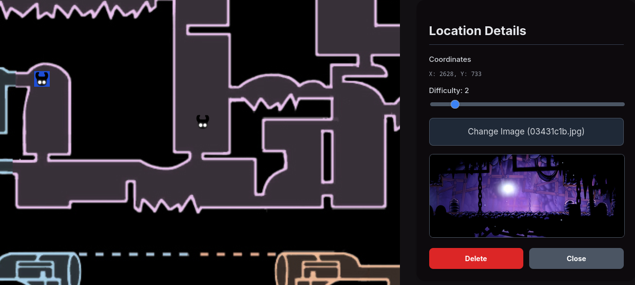 Final location box